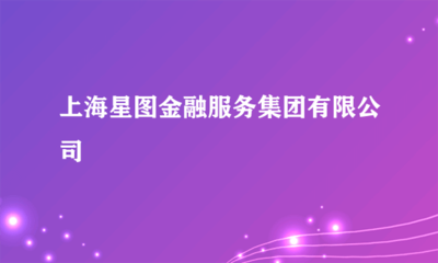上海星圖金融服務集團 以金融信息技術外包服務賦能金融機構數字化轉型